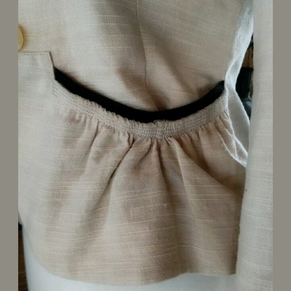 SOLD!!  R.E.D. Valentino Blazer/Jacket 42 Natural - Picture 3 of 8